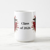 Grad Red Roses Coffee Mug (Centre)