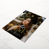 Grad Tourbillonnant Font Graduation Faire-part (Rotation)