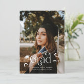 Grad Tourbillonnant superposition Faire-part de gr (Debout devant)