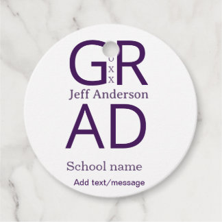 Grad typography modern graduation simple minimal c bedankjes labels