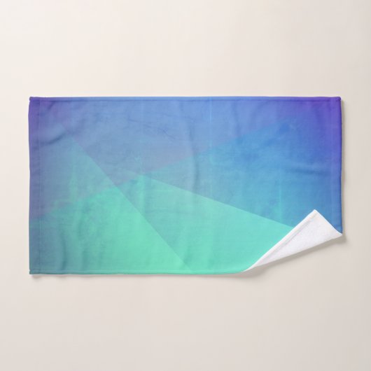 Gradation Blue Aqua & Turquoise (Serviette à main)