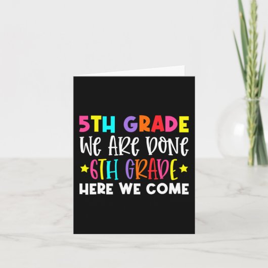 Grade Afstuderen 6e Grade Hier komen we Kaart (Voorkant)