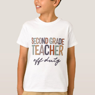 Grade leraar uit dienst laatste dag van de school t-shirt