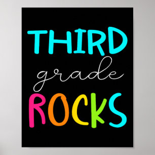 Grade Rocks Team 3e klas leraar Poster