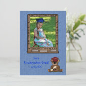 Grade School Afstuderen Beer Aankondiging (Staand voorkant)