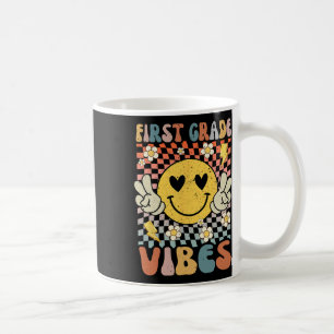 Grade Vibes 1e Grade Retro Leraar 1e Dag van SCH Koffiemok