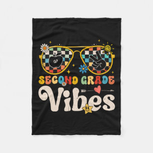 Grade Vibes - 2e klas Team Retro 1e dag van de sch Fleece Deken