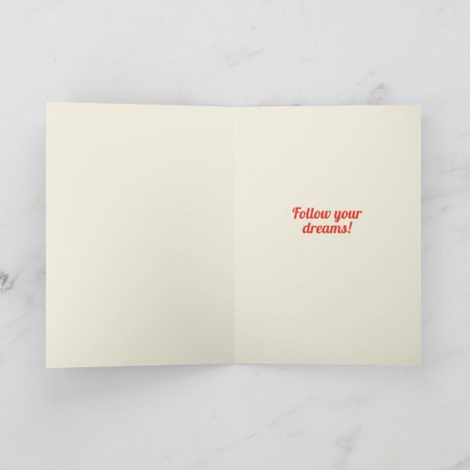 Graden! Afstuderen-kaart Kaart (Binnen)