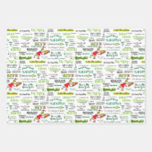 Gradencitroenpatroon Inpakpapier Vel (Voorkant)