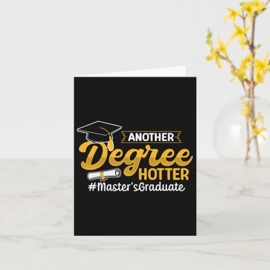 Gradenopleiding Afstuderen Master Mba Kaart (Gele Bloem)