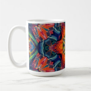 Gradiënt aardewarmer energie Kaleidoscope Koffiemok