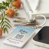 *~* Gradiënt AP36 QR Promo Logo Acryl Sleutelhanger (Voorkant Rechts)