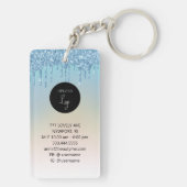 *~* Gradiënt AP36 QR Promo Logo Acryl Sleutelhanger (achterkant)