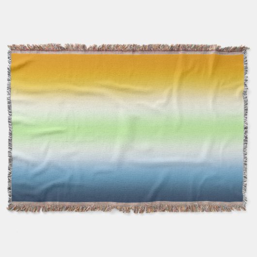 Gradient AroAce Agender Pride Deken (Voorkant)