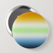 Gradient AroAce Agender Pride Ronde Button 4,0 Cm (Voorkant /achterkant)