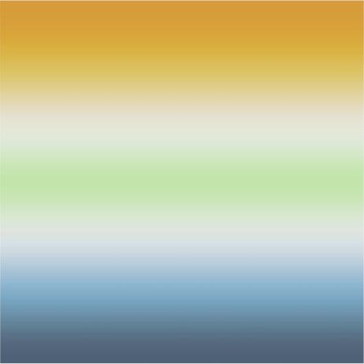 Gradient AroAce Agender Pride Sticker (Voorkant)