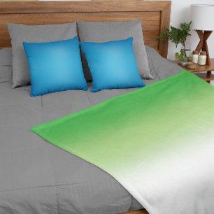 Gradient Aromantische Vlag – Kleurrijk Aromantisch Fleece Deken