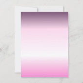 Gradient background bedankkaart (Achterkant)