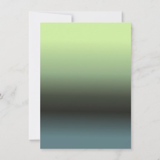 Gradient background bedankkaart (Achterkant)