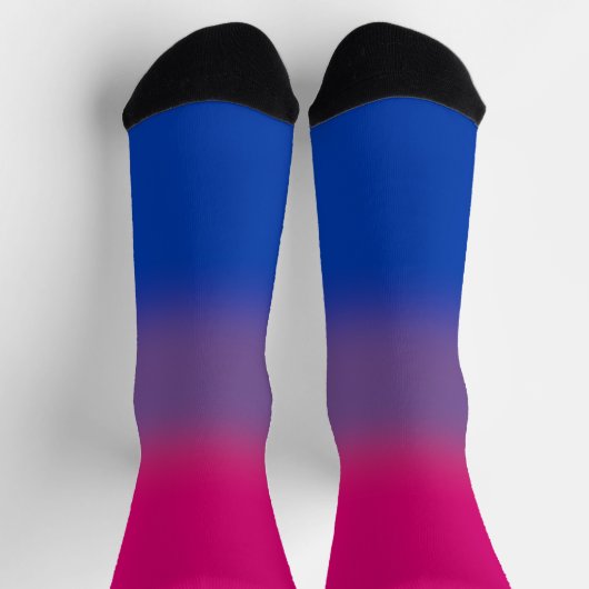 Gradient Bisexual Pride Flag Sokken (Top)