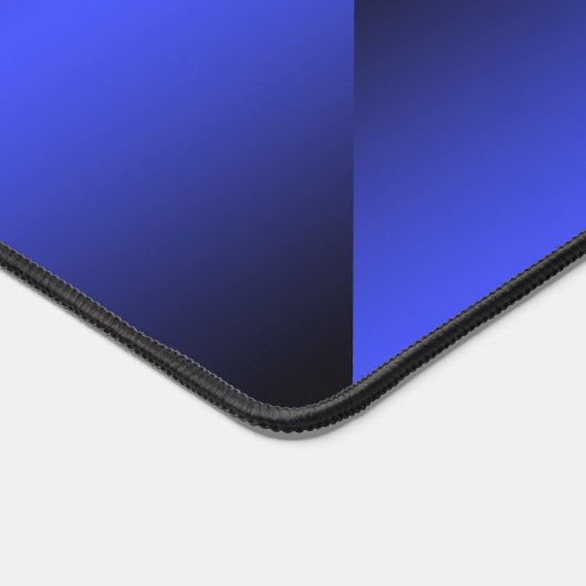 Gradient Black en Bright Blue Design Bureaumat (Hoek)