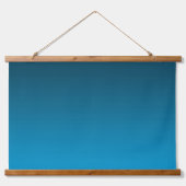 Gradient Blue - deep to light | Mood Background | Hangend Wandkleed (Voorkant 2)
