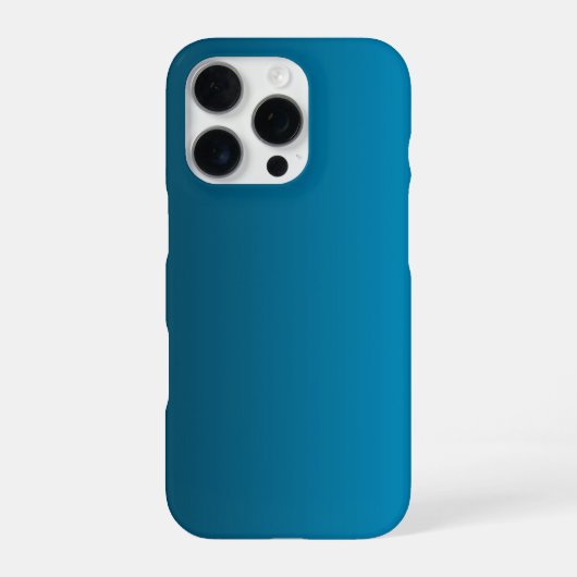 Gradient Blue - light to deep | Mood Background | iPhone Hoesje (Achterkant)