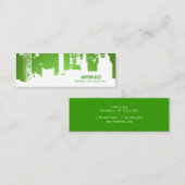 Gradiënt boven In het centrum HH Skinny Mini Visitekaartje (Voorkant / Achterkant)