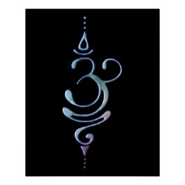 Gradient Breathe Perfect Poster