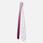 Gradiënt Cool Stijlvol Trendy Modern Stripe Patroo Stropdas (Achterkant)