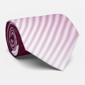 Gradiënt Cool Stijlvol Trendy Modern Stripe Patroo Stropdas (Opgerold)