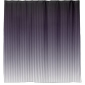 Gradiënt Cool Stylish Trendy Eggplant Blue Stripes Douchegordijn (Voorkant)