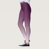 Gradiënt Cool Stylish Trendy Stripe Pattern Leggings (Links)
