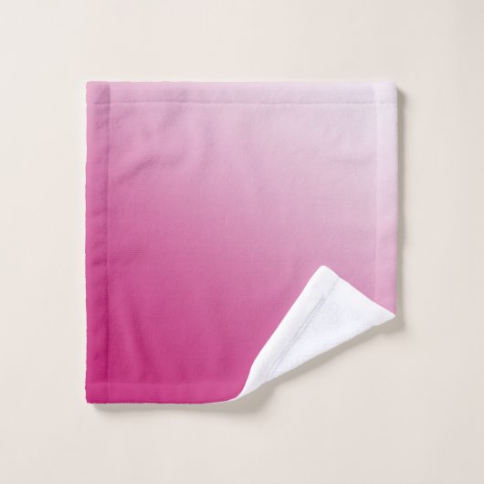 Gradient de roses indien (Gant de toilette)