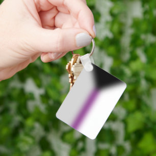 Gradient Demiseksueel Pride Vlag – Demi Vlag Sleutelhanger