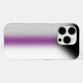 Gradient Demisexual Pride Flag – Demi Flag Case-Mate iPhone Case (Achterkant (horizontaal))