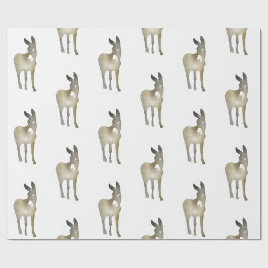 Gradiënt Donkey Cadeaupapier (Vlak)