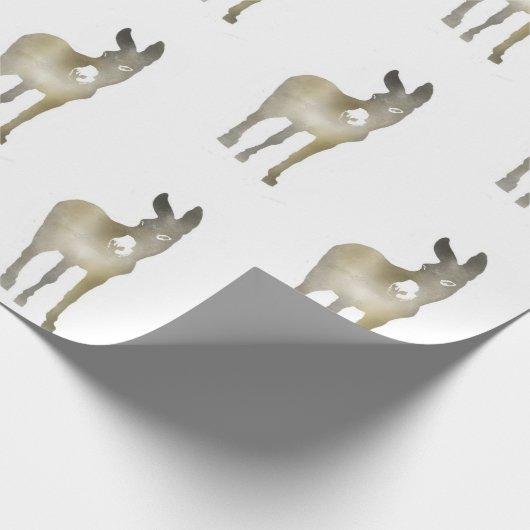 Gradiënt Donkey Cadeaupapier (Hoek)