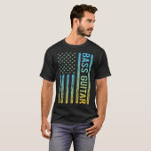 Gradient Flag 01 basgitarist T-shirt (Voorkant volledig)