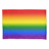 Gradiënt Gay Rainbow Pride Vlag LGBTQ Kussensloop (Voorkant-Links)