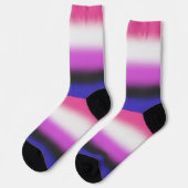 Gradient Genderfluid Pride Flag Sokken (Links)