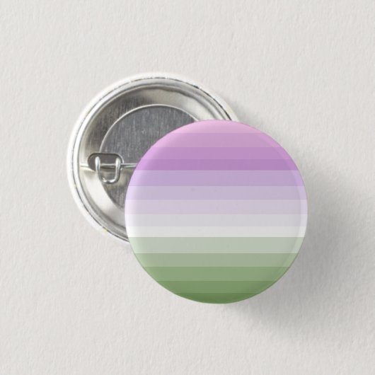 Gradiënt Genderqueer Pride Flag Button (Voorkant /achterkant)