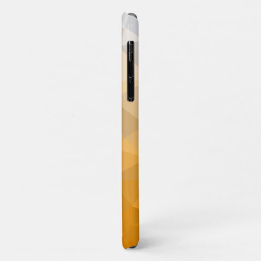Gradiënt Golden Polygonal Case-Mate iPhone Case (Achterkant/links)