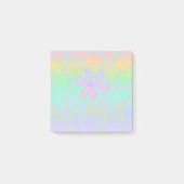 Gradiënt gradiënt van pasteelregenboog post-it® notes (Voorkant)