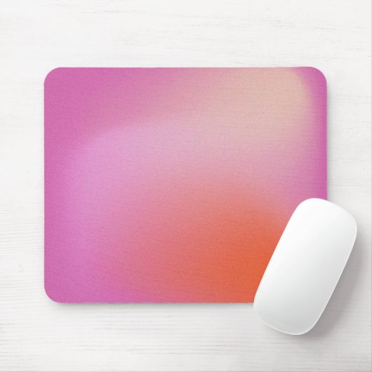 Gradient Grain Mouse Pad – Modern Minimalist Desk Muismat (Met muis)