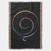 Gradient Gratitude Deken (Voorkant Verticaal)