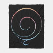 Gradient Gratitude Fleece Deken (Voorkant)