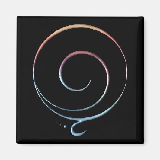 Gradient Gratitude Magneet (Voorkant)