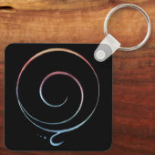 Gradient Gratitude Sleutelhanger (Achterkant)