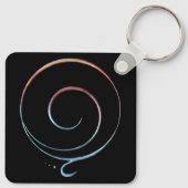 Gradient Gratitude Sleutelhanger (Achterkant)